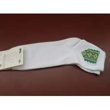 Socks with design of Ukrainian Embroidery 1